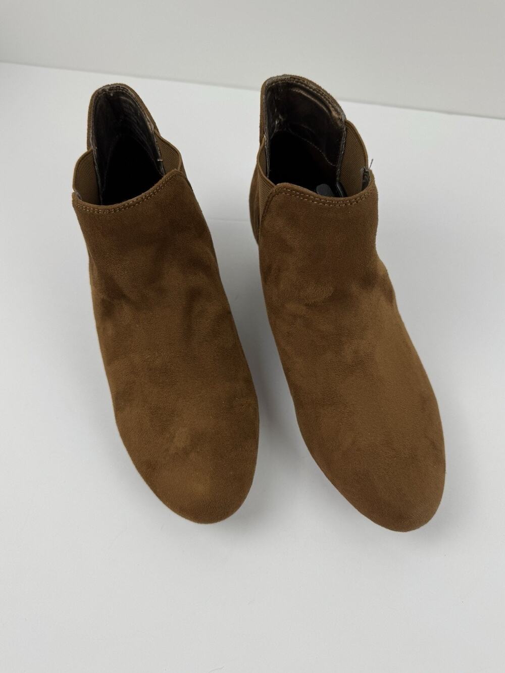 Marbella Wedge Heel Booties - Boot Chocolate SIZE 7.5
